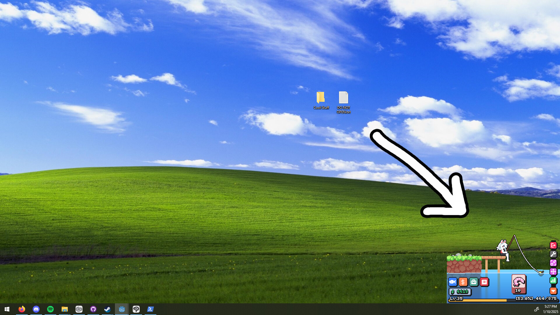 Cornerpond screenshot