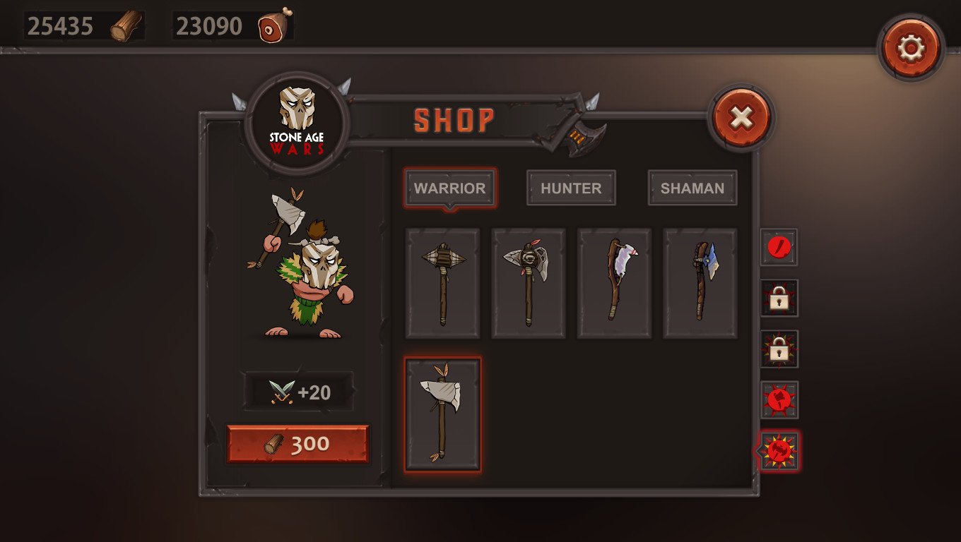 Stone Age Wars screenshot