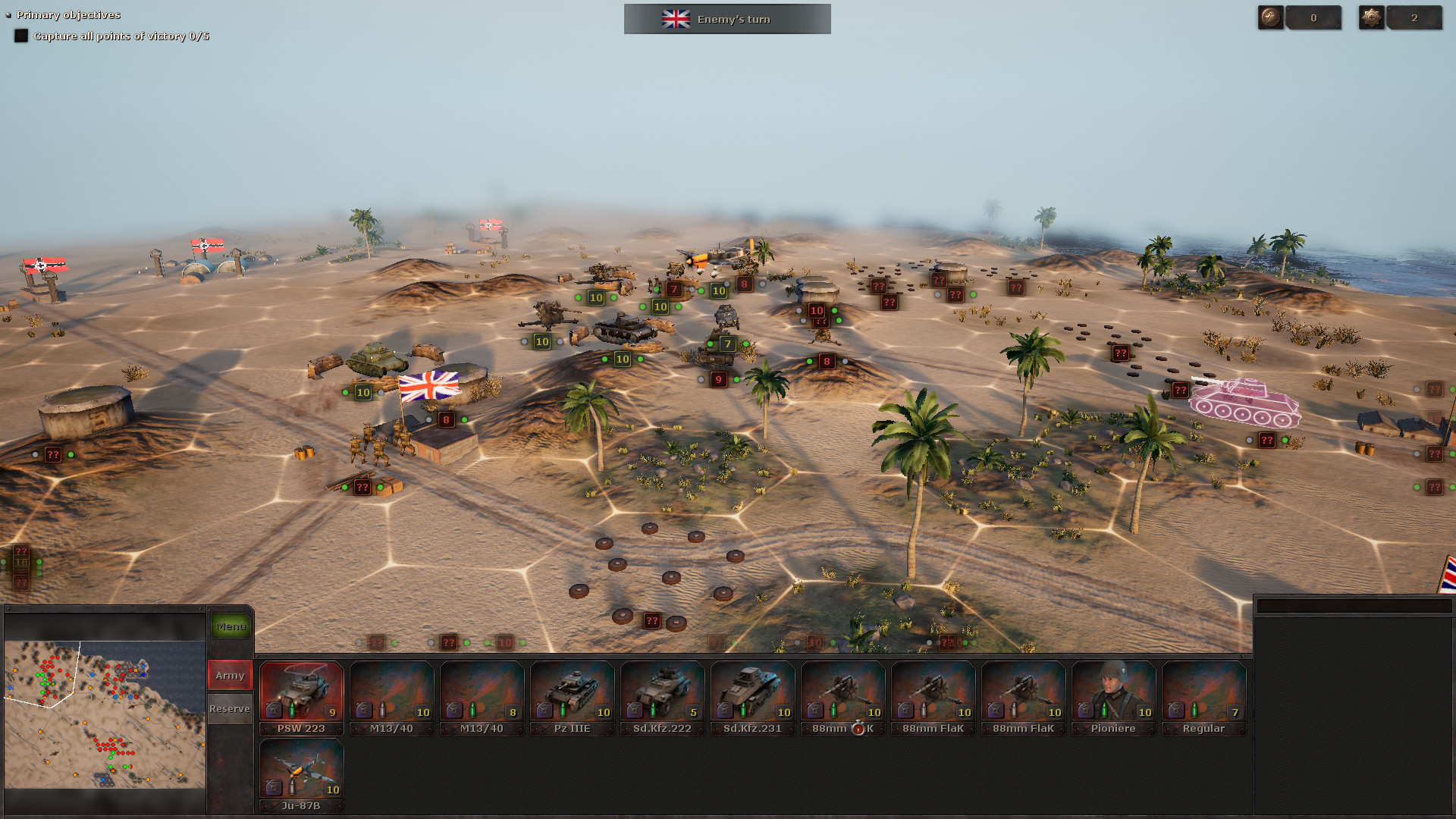 Panzer Strategy screenshot