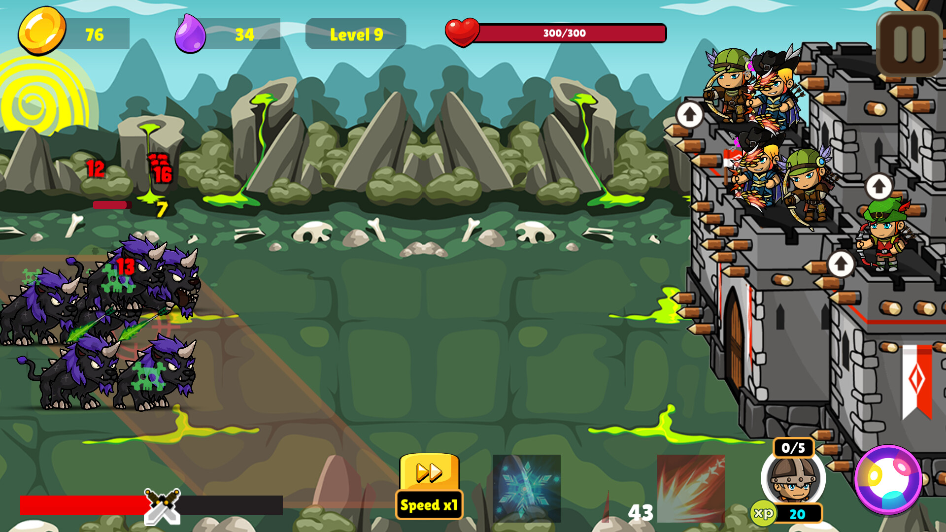 Castle Defense Battles screenshot