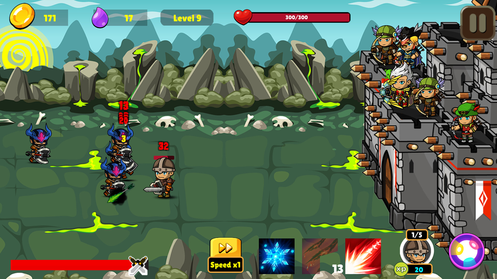 Castle Defense Battles screenshot