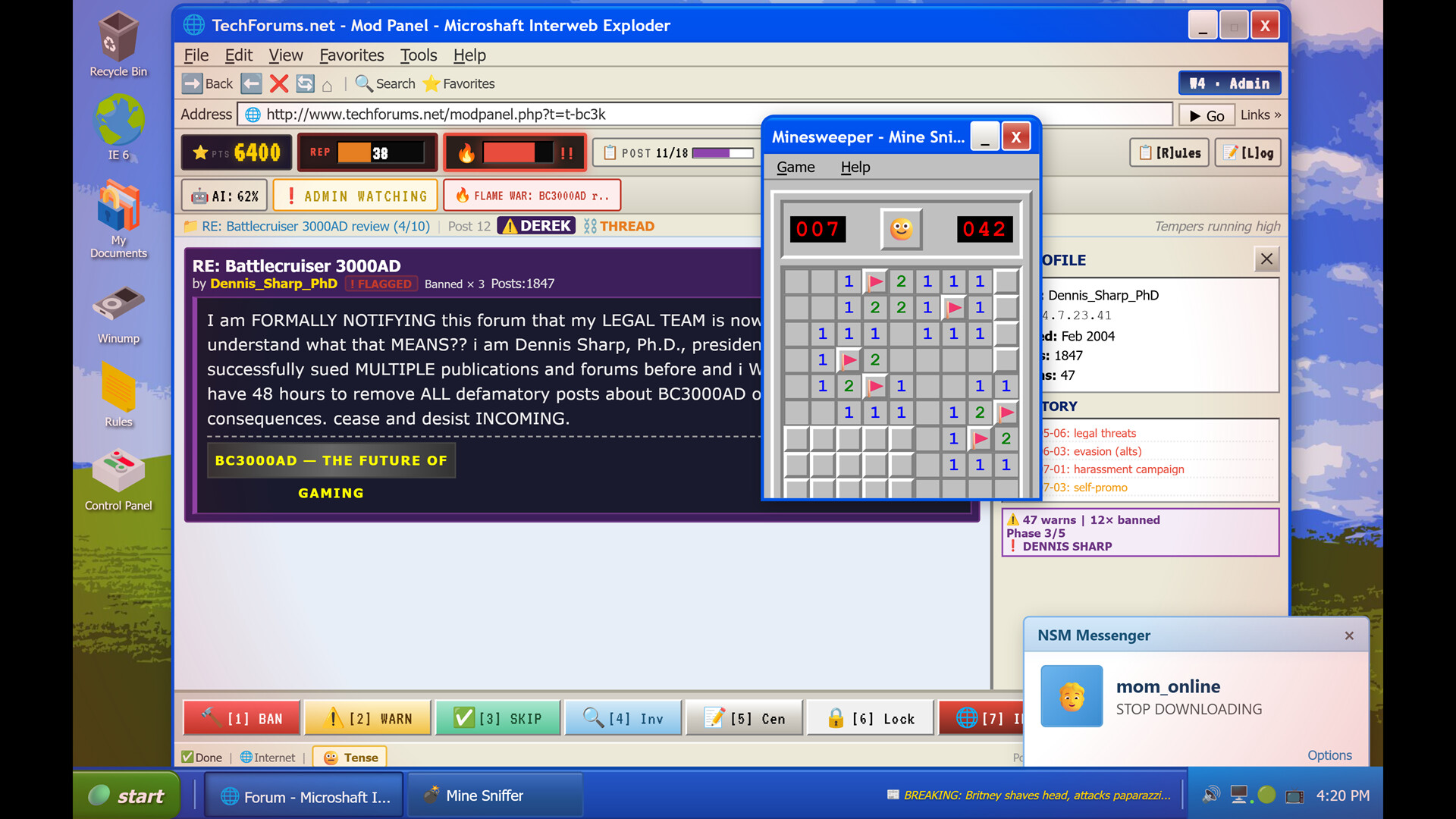 Permaban screenshot