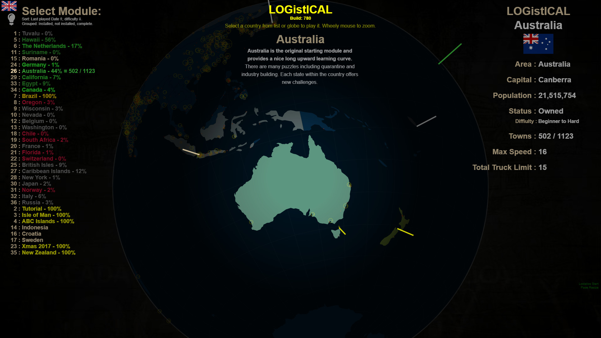 LOGistICAL screenshot