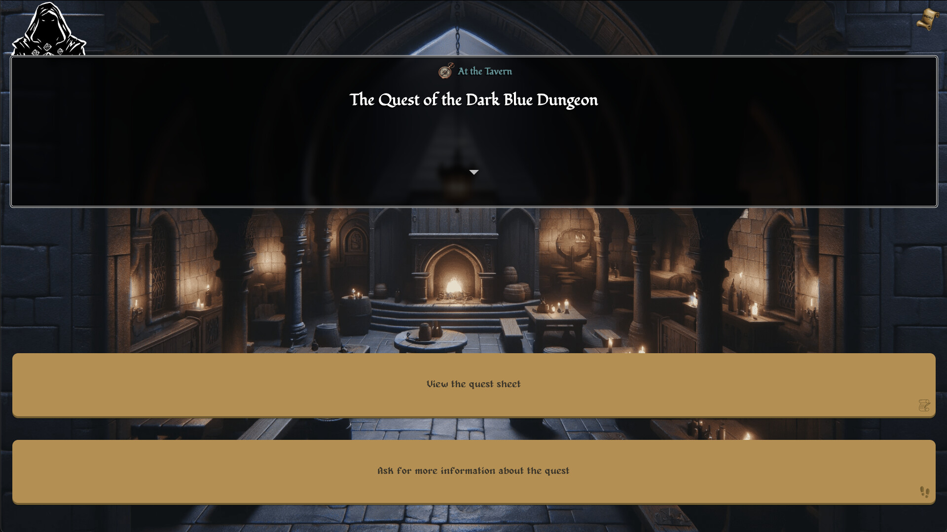 Dark Blue Dungeon screenshot