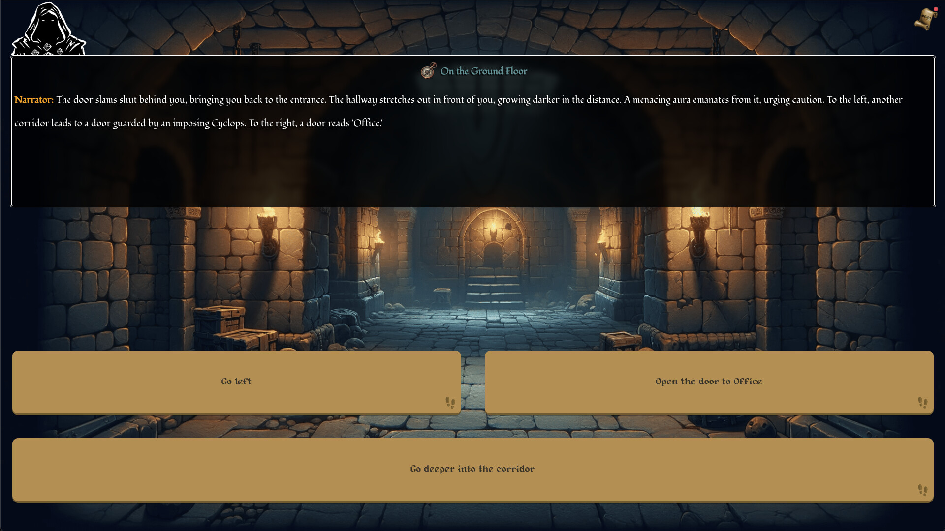 Dark Blue Dungeon screenshot