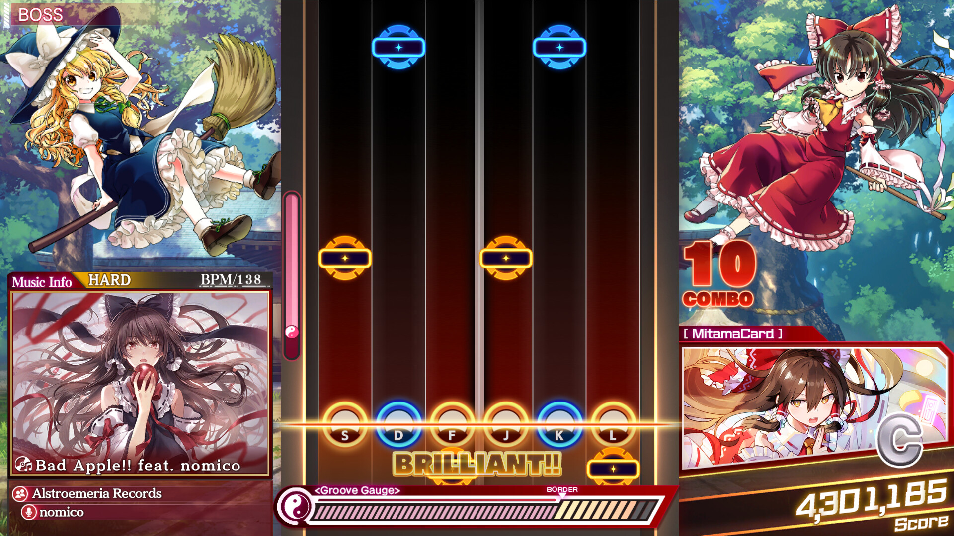 Touhou Danmaku Kagura Phantasia Lost screenshot
