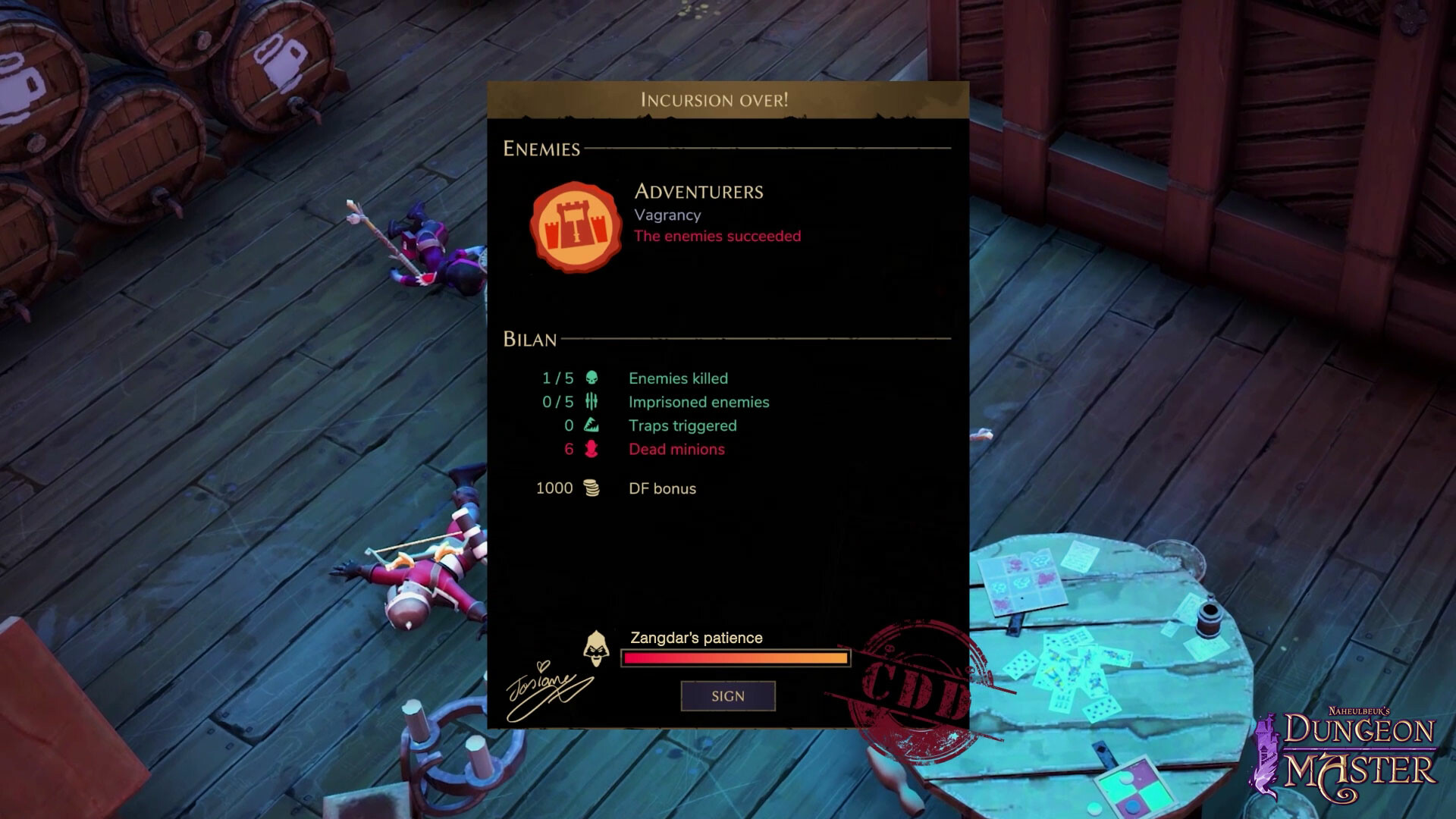Naheulbeuk's Dungeon Master screenshot