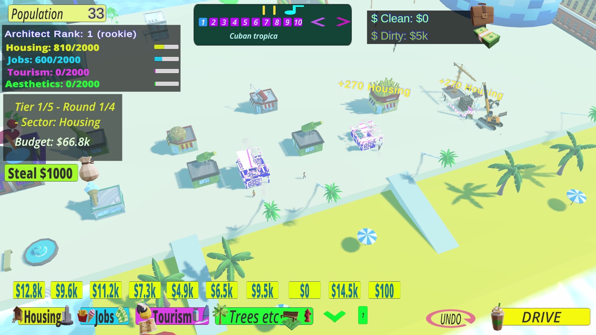 Vibe City Islands Architect screenshot