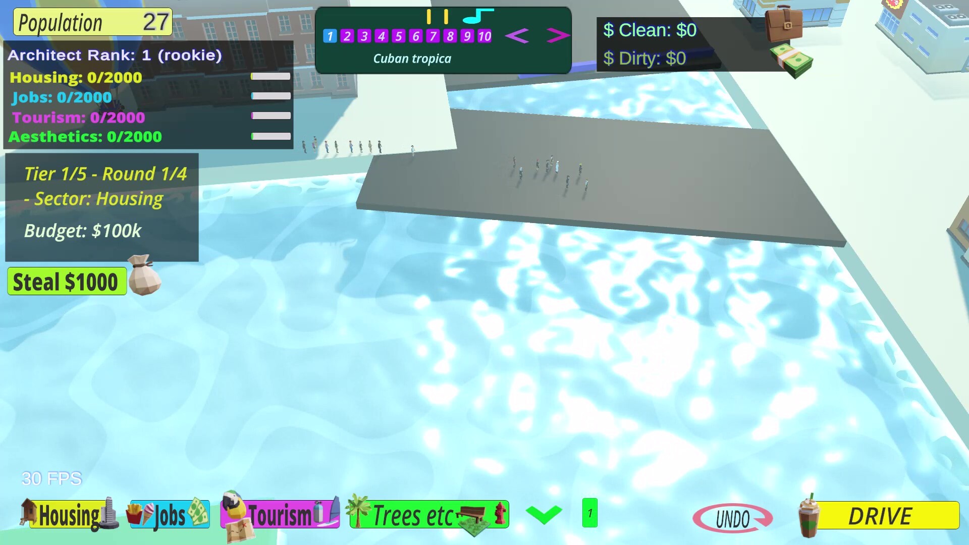 Vibe City Islands Architect screenshot