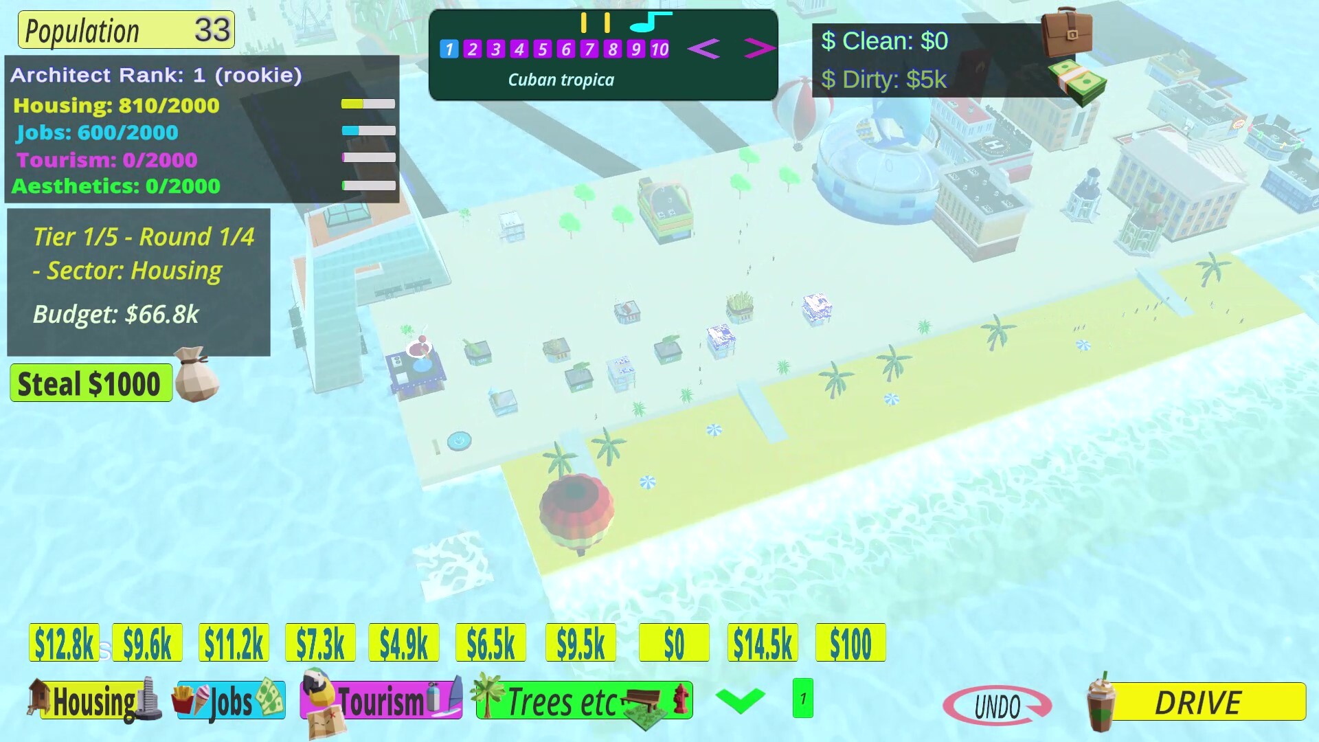 Vibe City Islands Architect screenshot