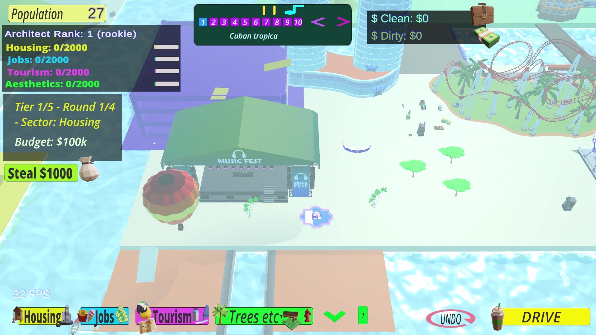 Vibe City Islands Architect screenshot