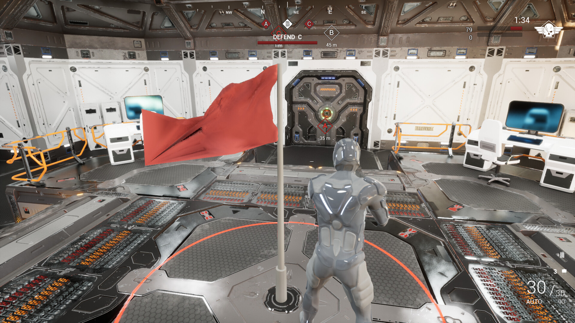 SPACE DUDES vs ALIEN DUDES screenshot