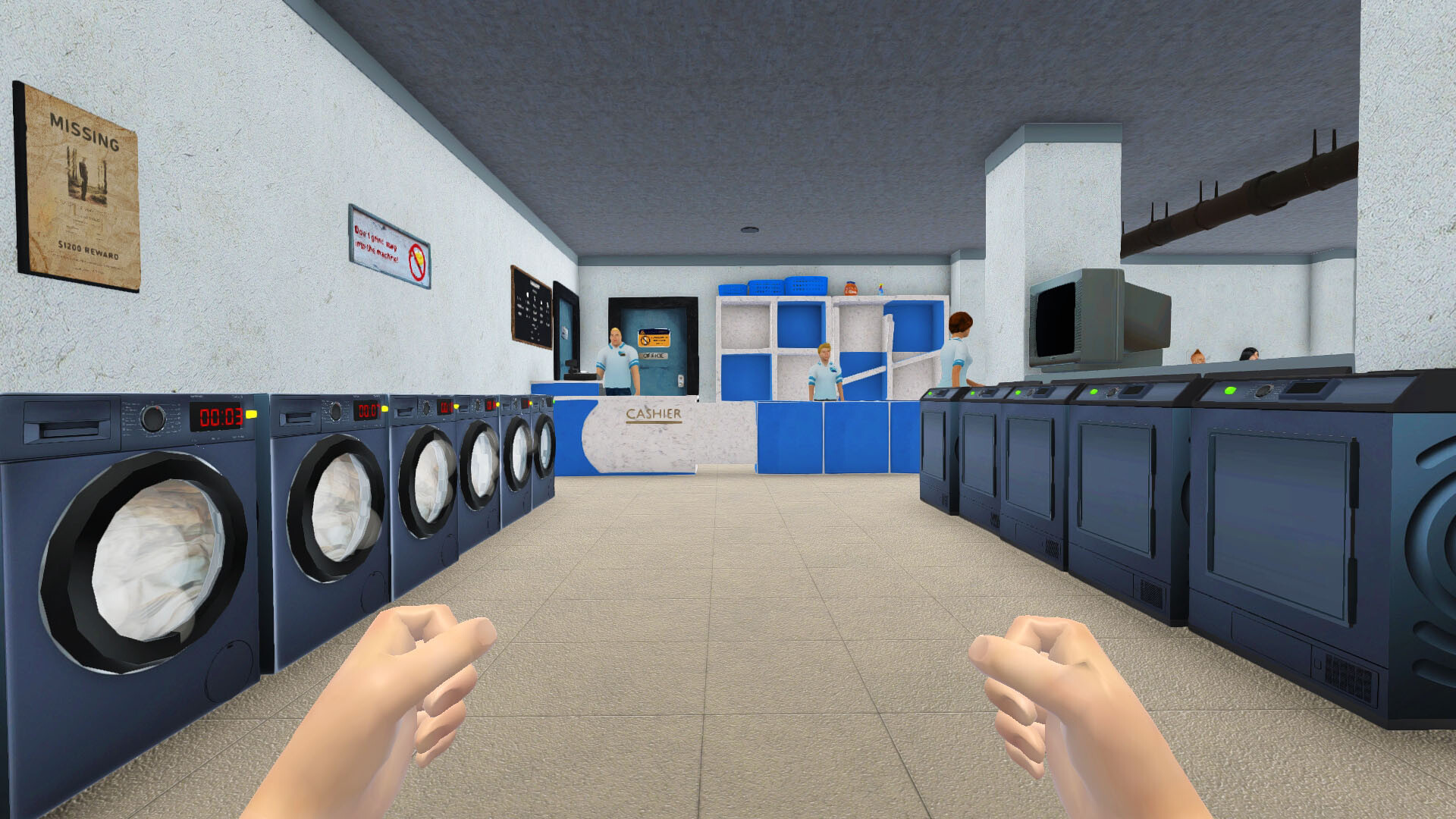 Laundry Store Simulator screenshot