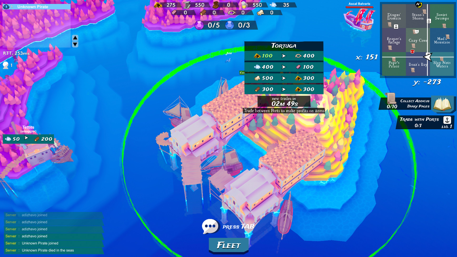 Piratopia screenshot