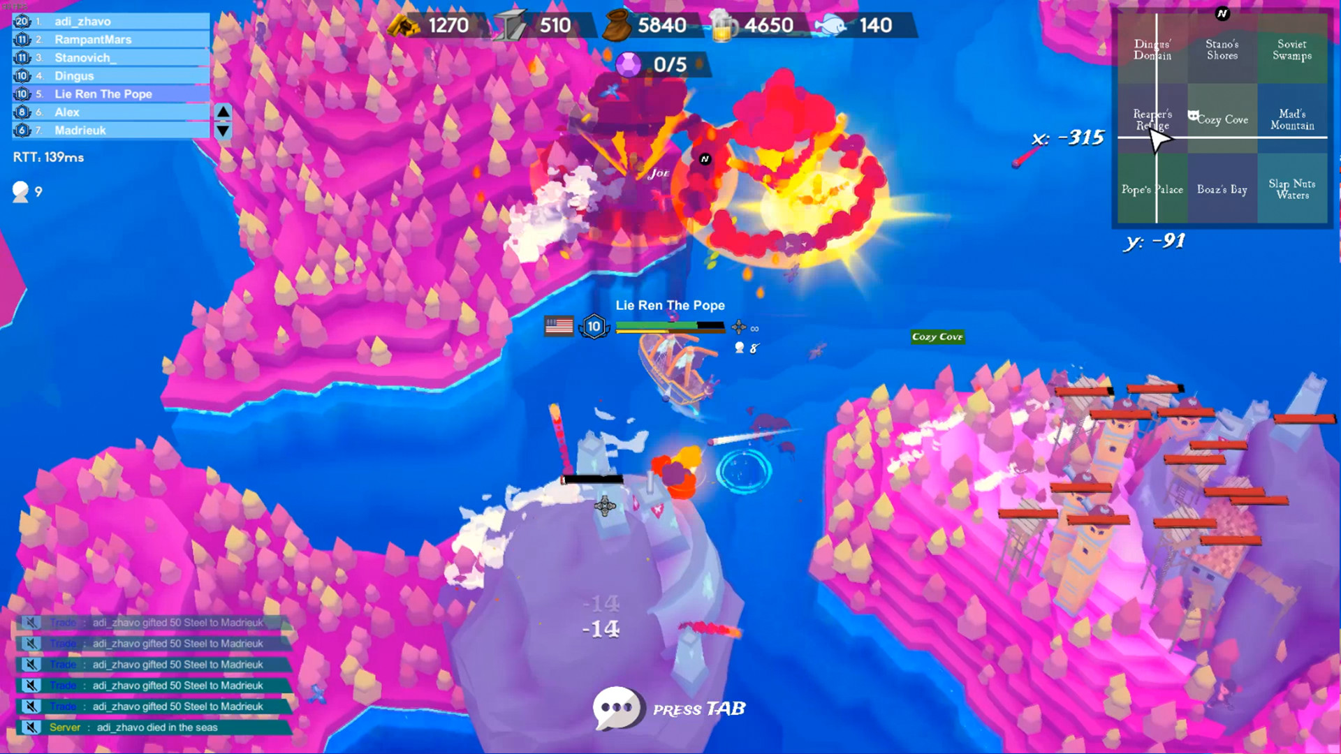 Piratopia screenshot