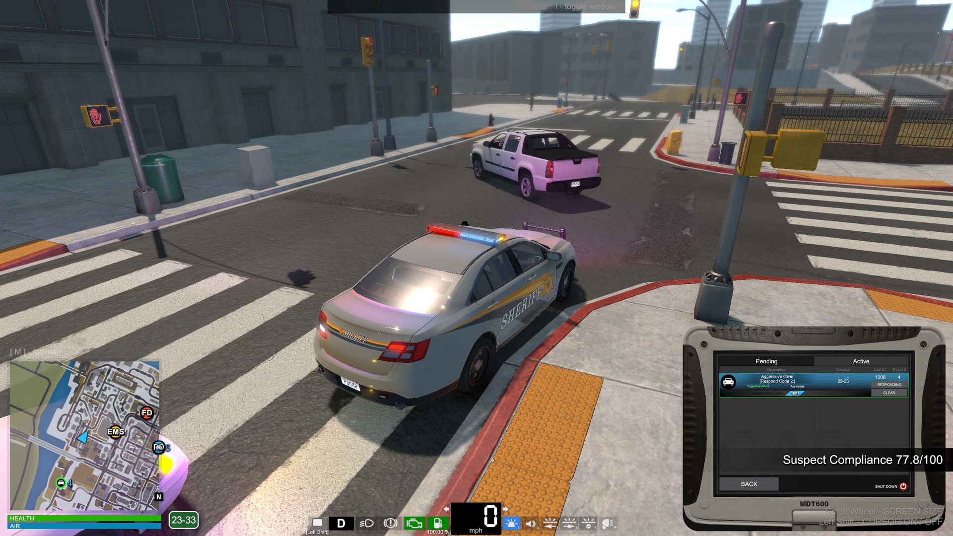 Flashing Lights - Police, Firefighting, Emergency Services (EMS) Simulator screenshot