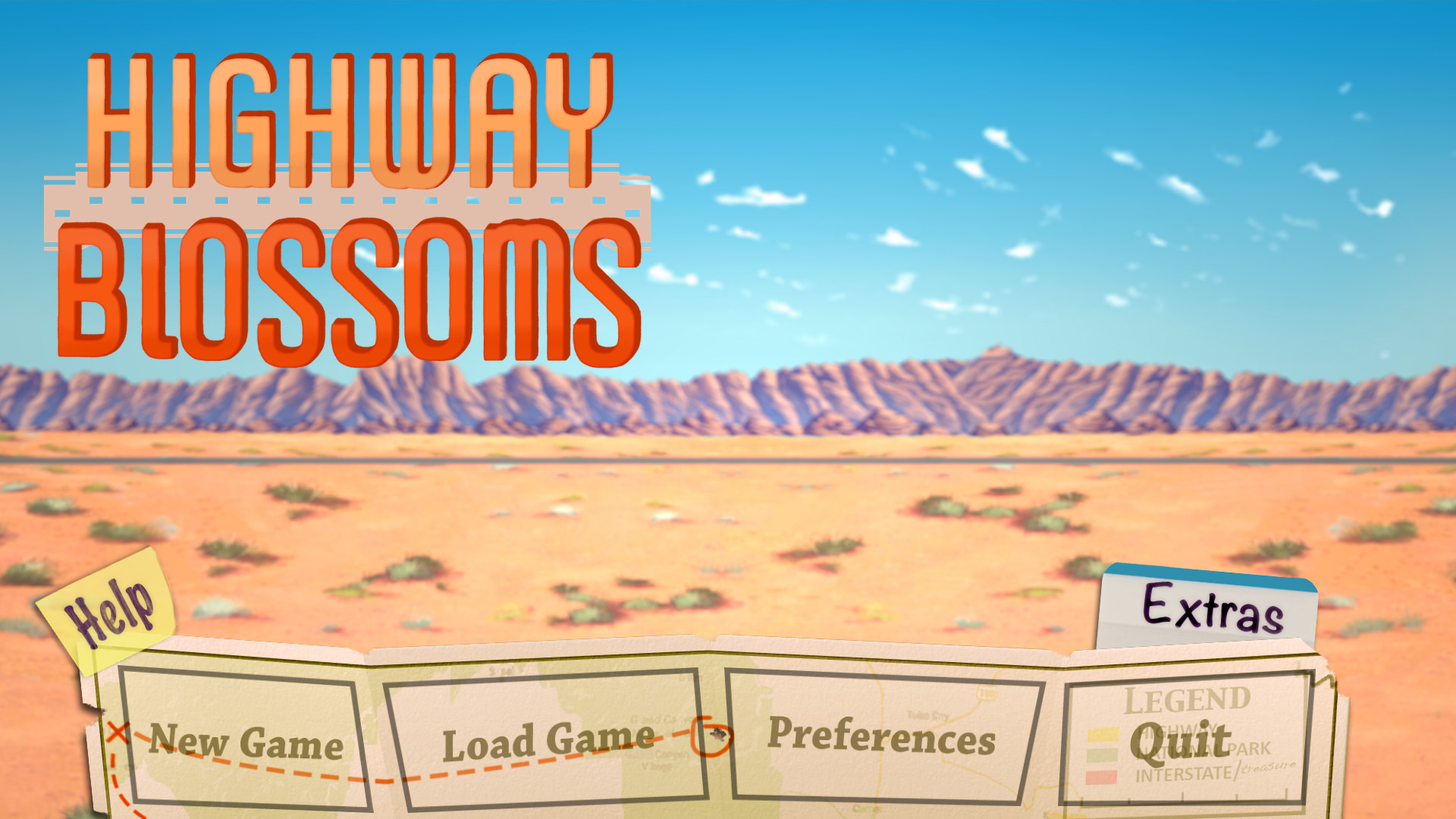 Highway Blossoms screenshot