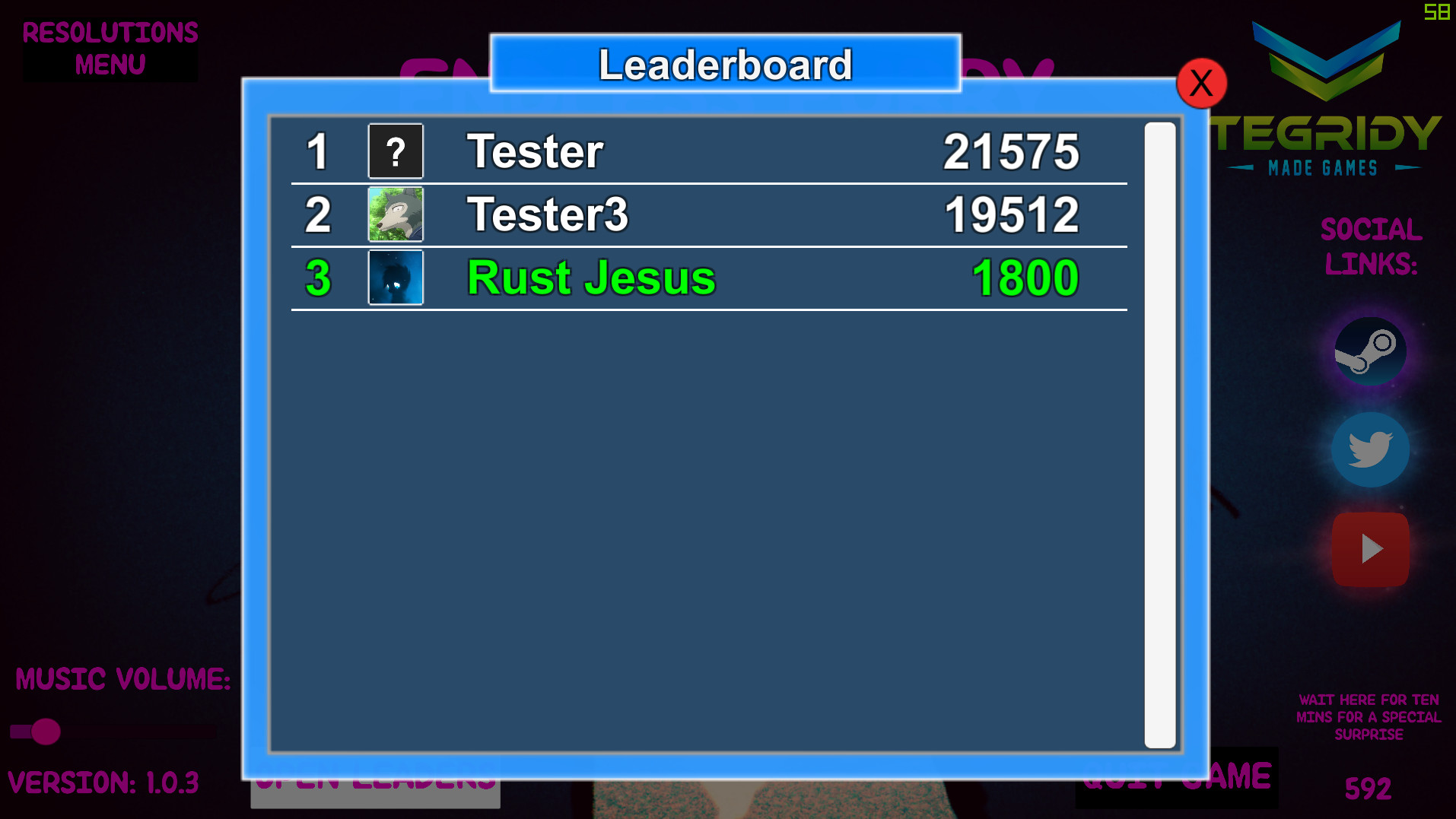 Endless Furry Blackjack screenshot