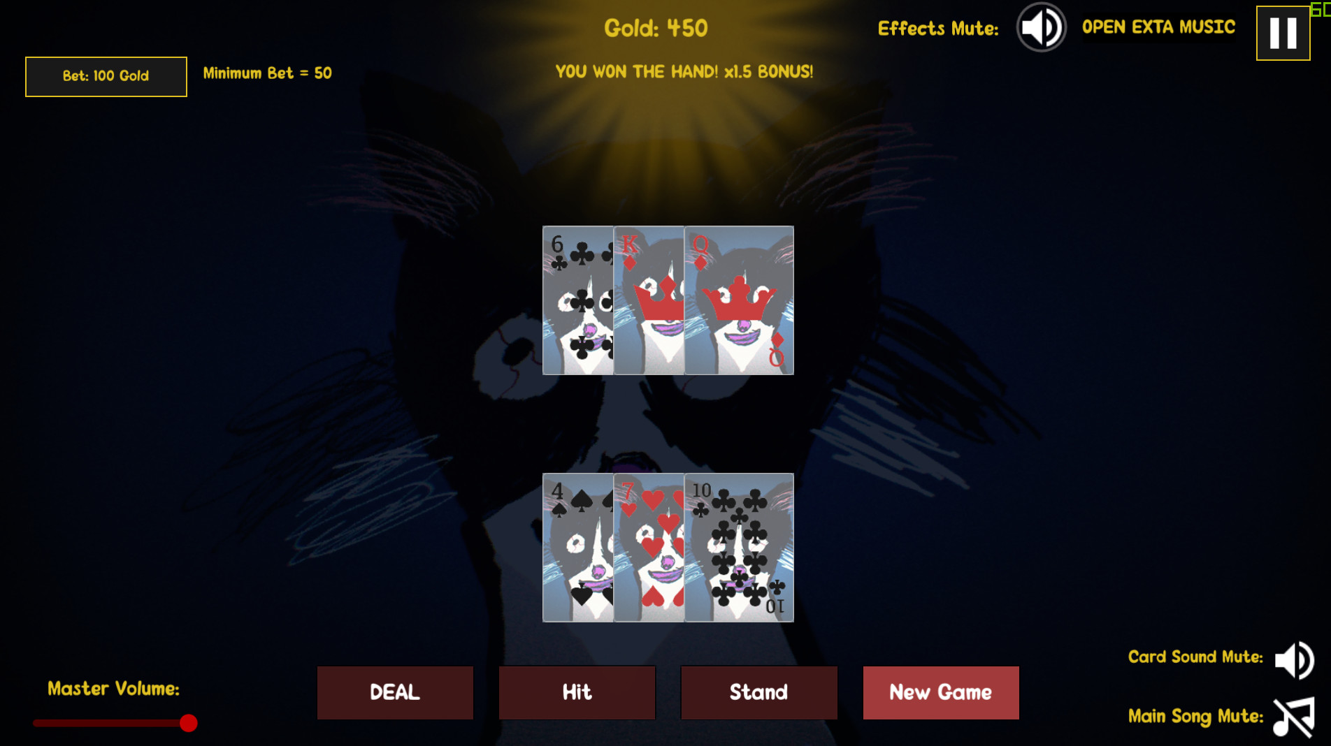 Endless Furry Blackjack screenshot