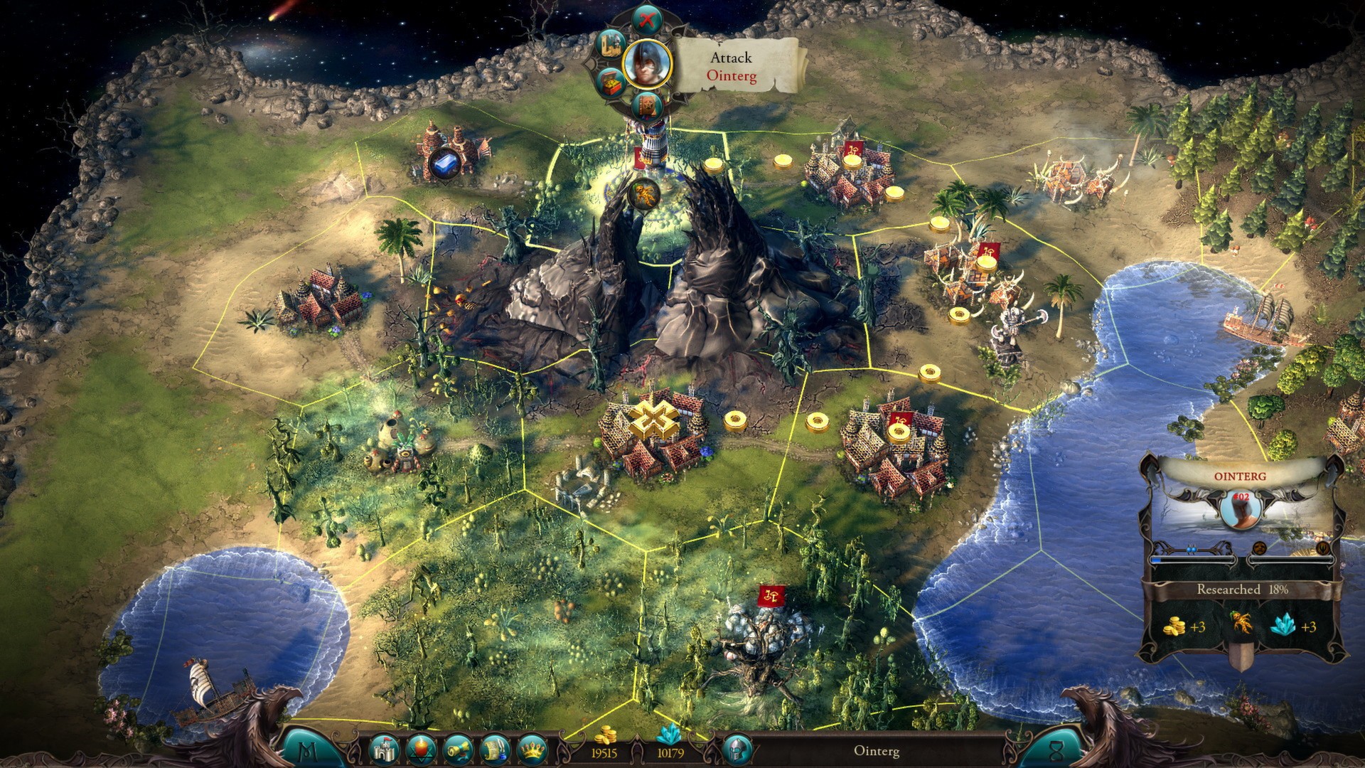 Eador. Masters of the Broken World screenshot