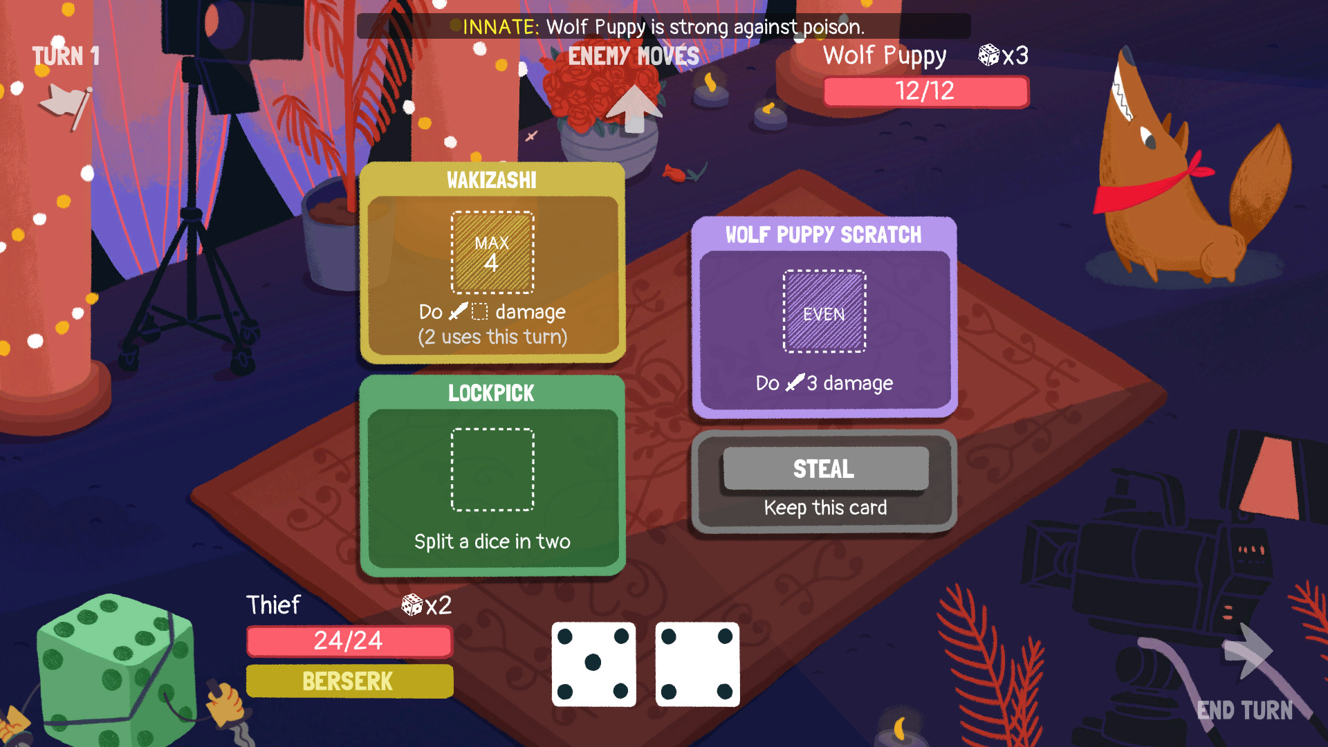 Dicey Dungeons screenshot