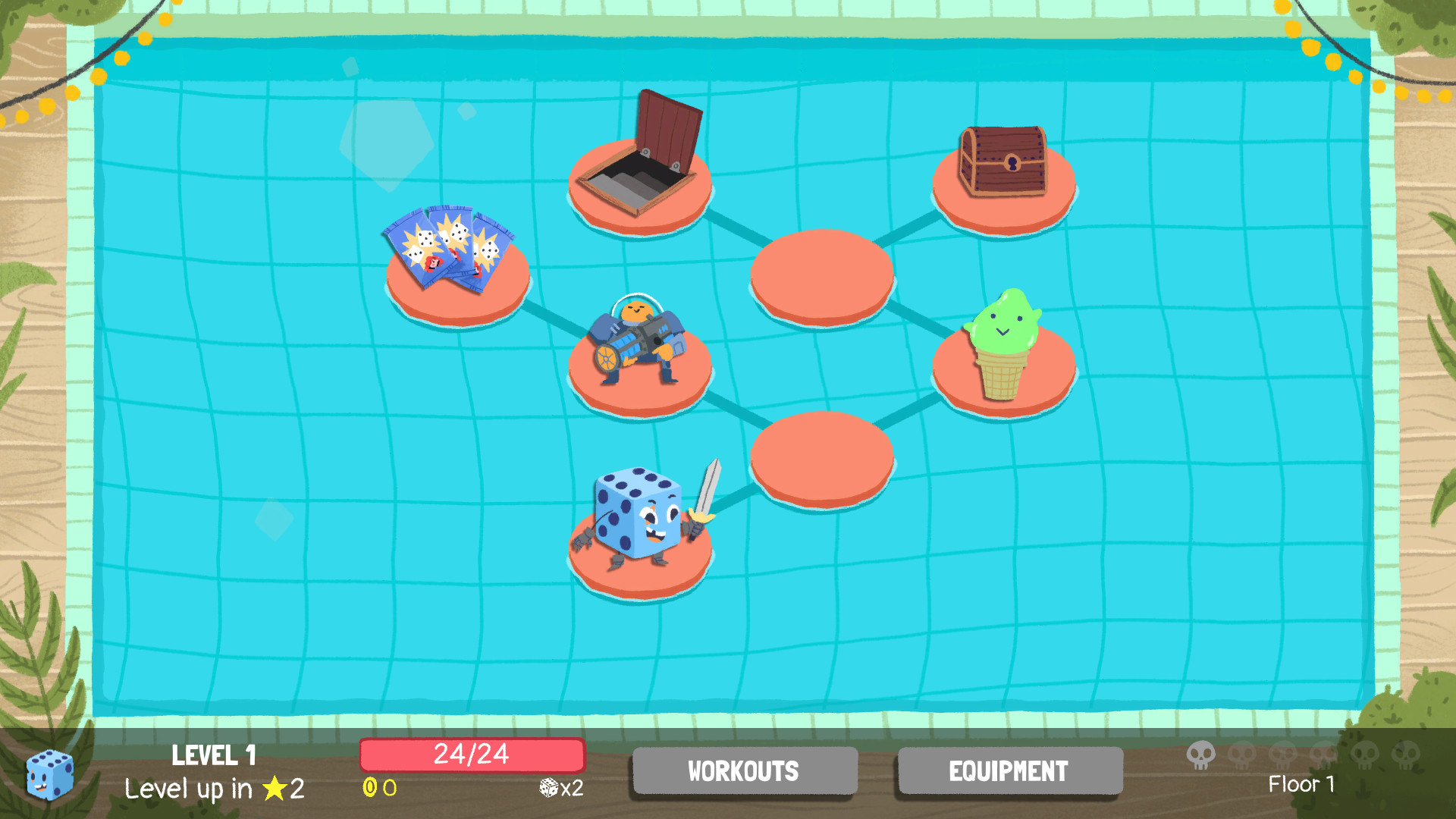 Dicey Dungeons screenshot