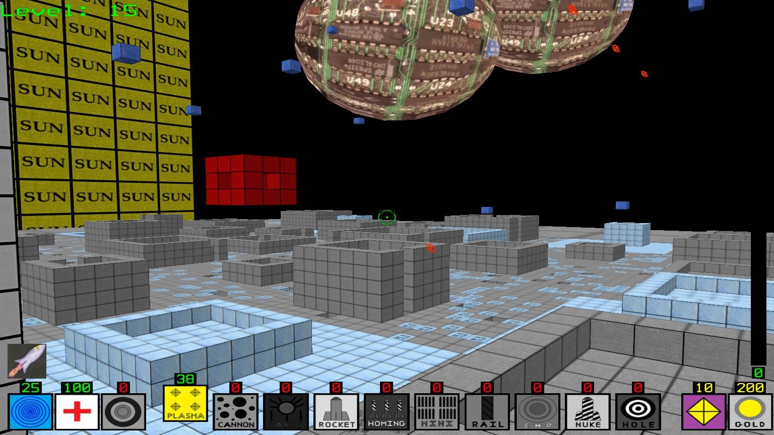 Fractal Block World screenshot