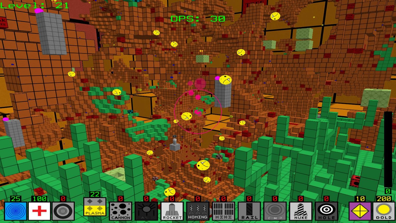 Fractal Block World screenshot
