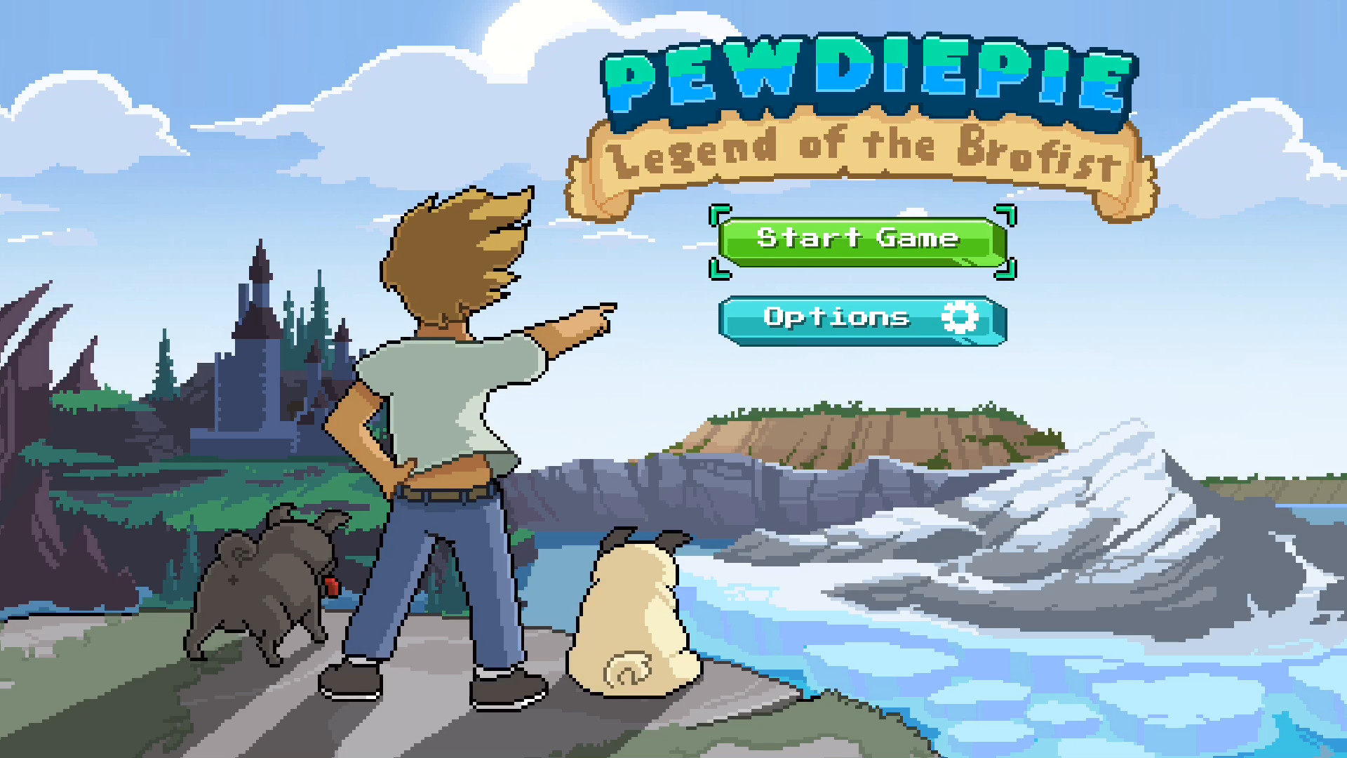 PewDiePie: Legend of the Brofist screenshot