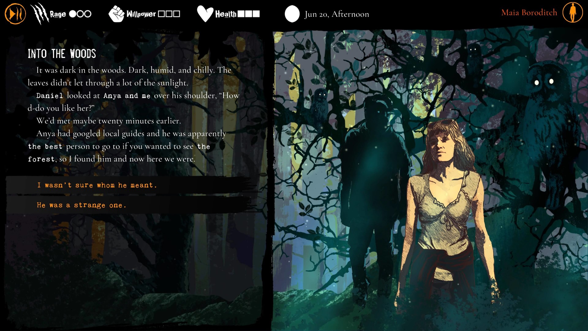 Werewolf: The Apocalypse — Heart of the Forest screenshot