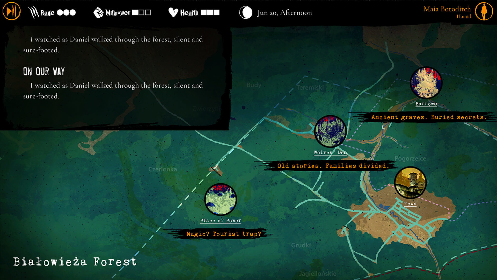 Werewolf: The Apocalypse — Heart of the Forest screenshot