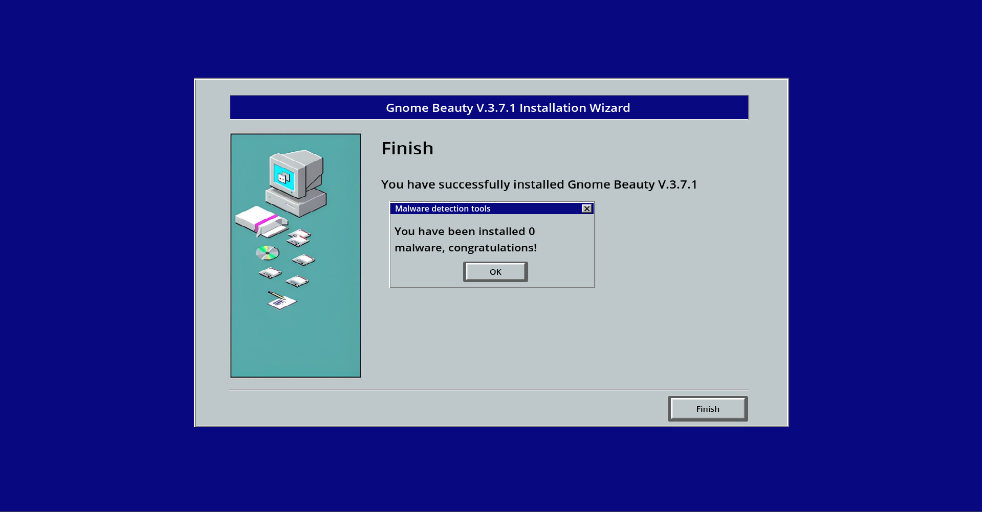 Malware screenshot