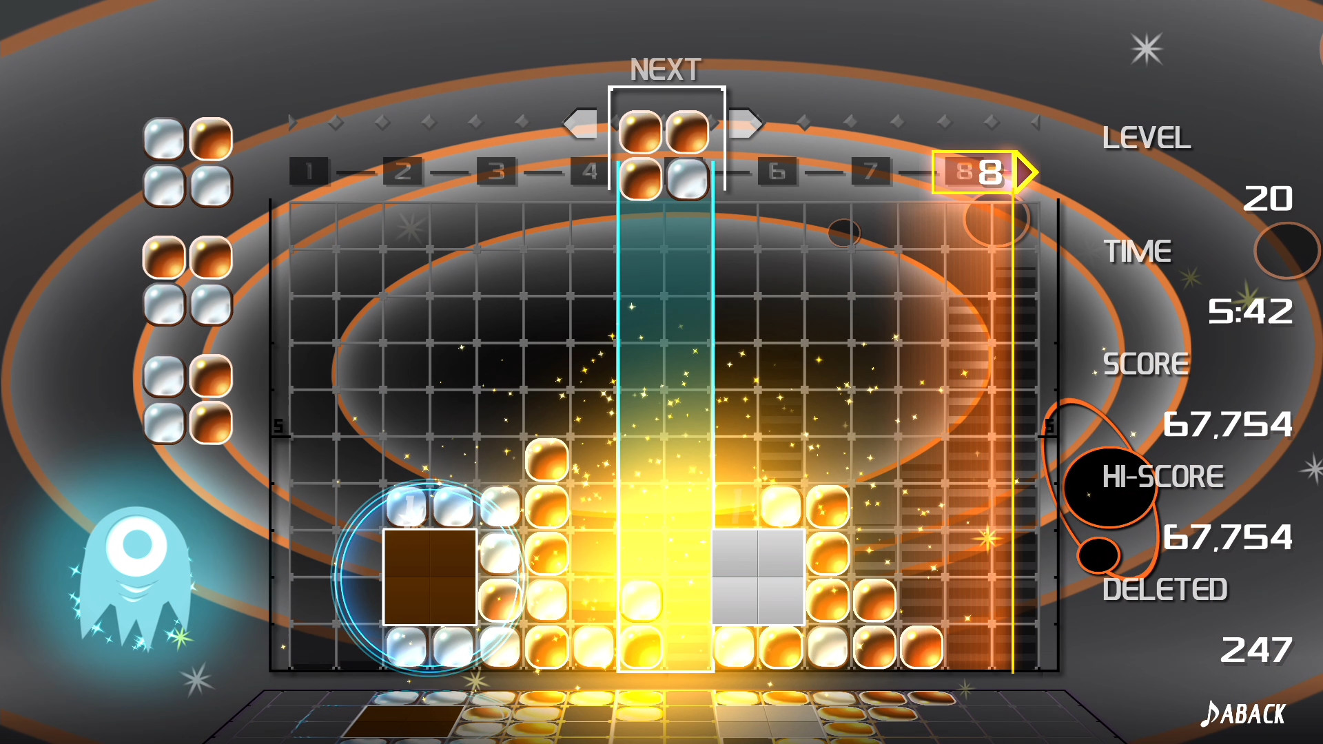 LUMINES REMASTERED screenshot