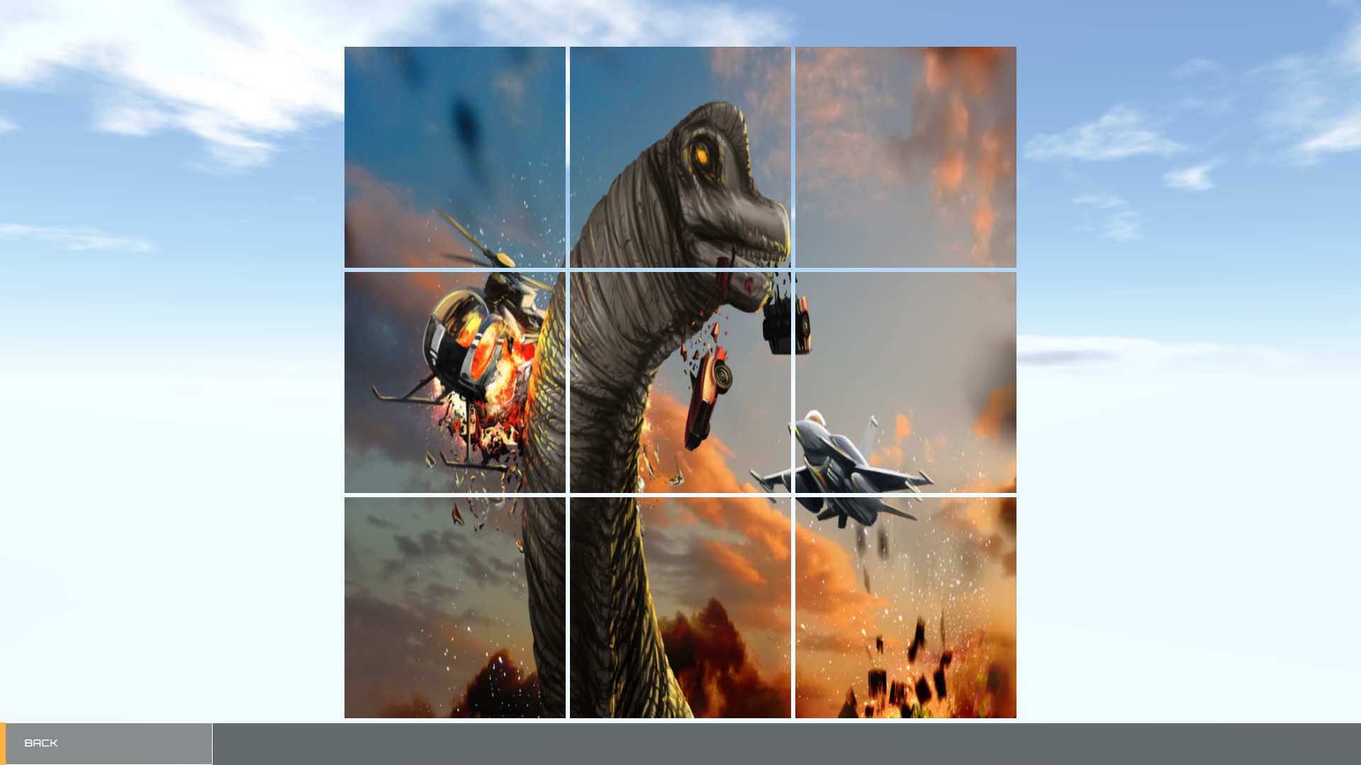 Dinosaur Hunt Puzzle screenshot
