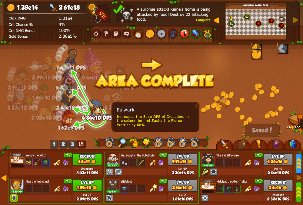 Crusaders of the Lost Idols screenshot