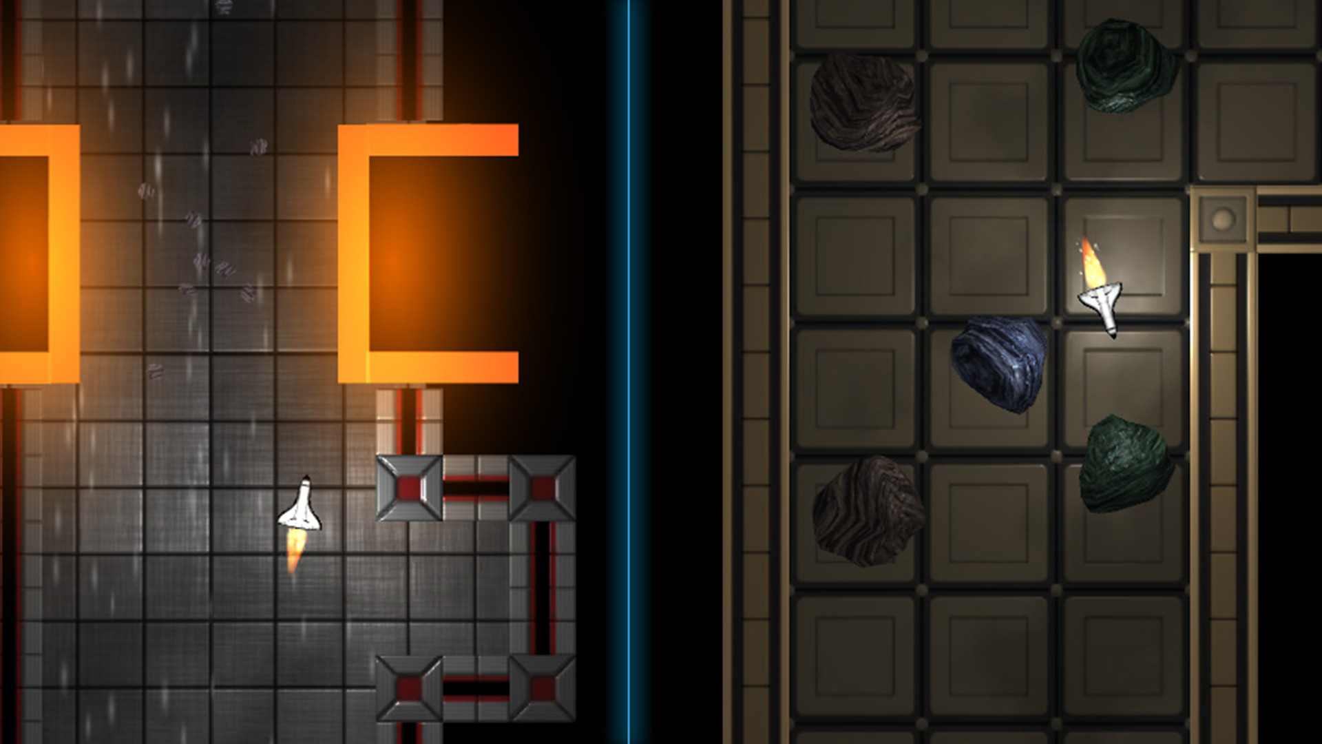 Colossus Mission - adventure in space, arcade game screenshot