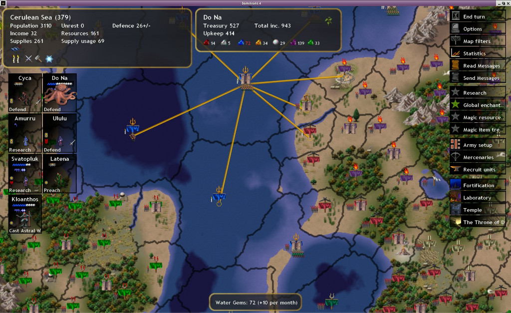 Dominions 4: Thrones of Ascension screenshot