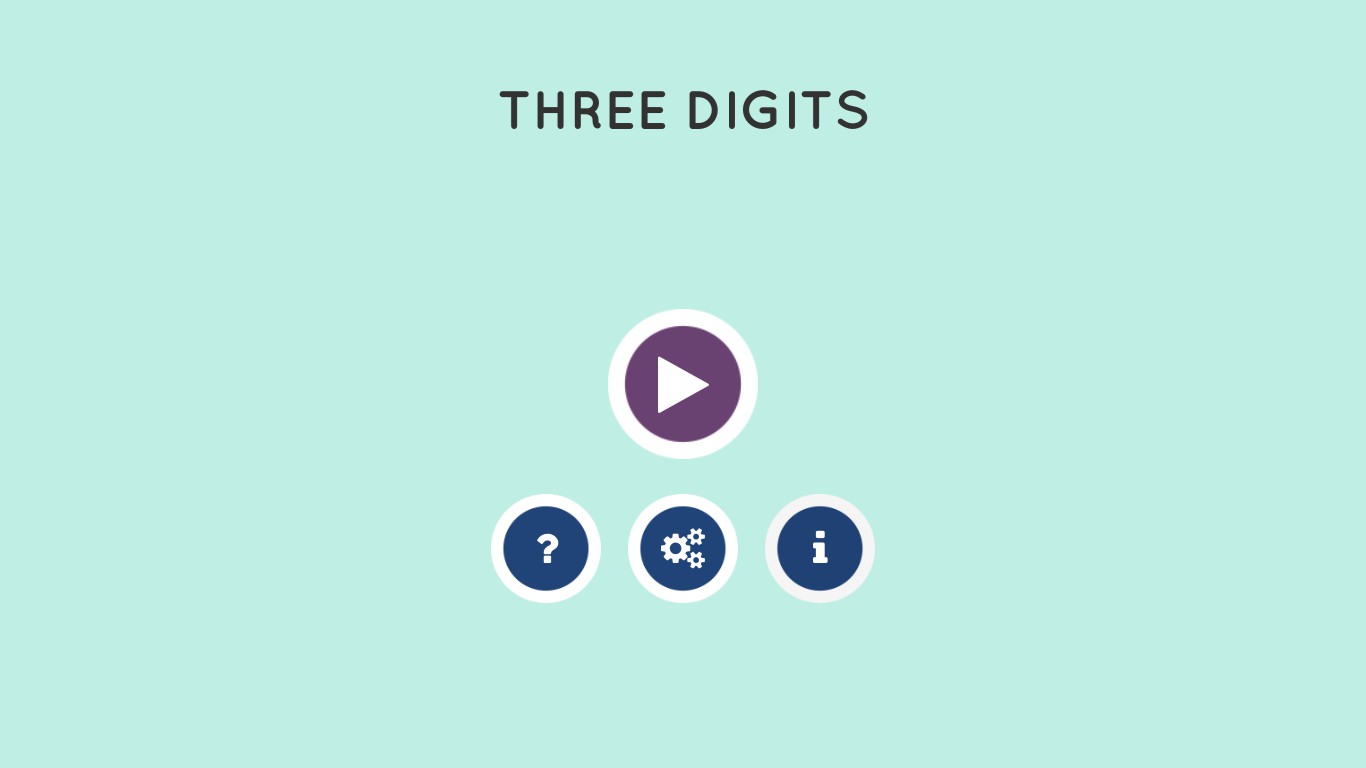 Three Digits screenshot