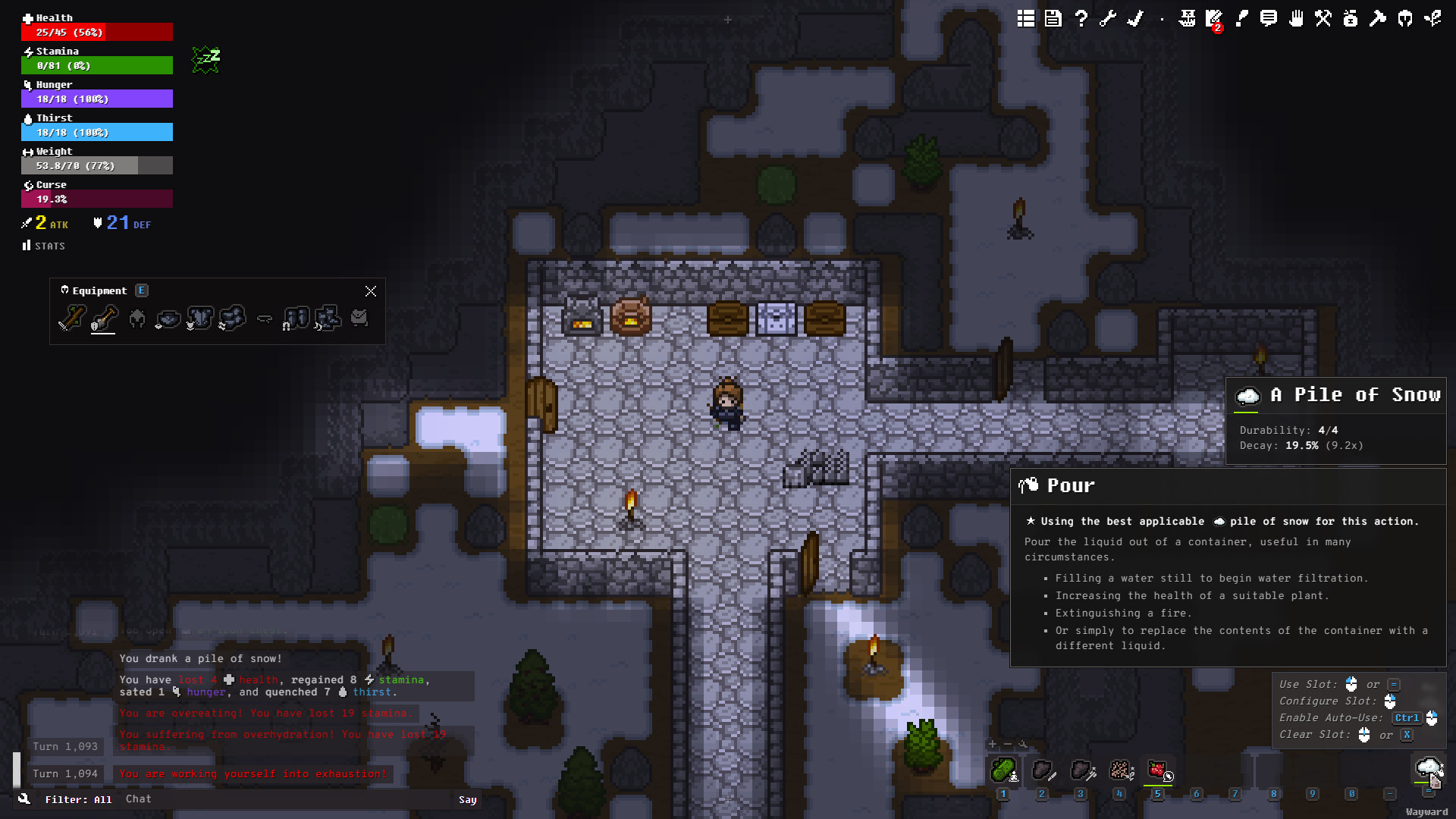 Wayward screenshot