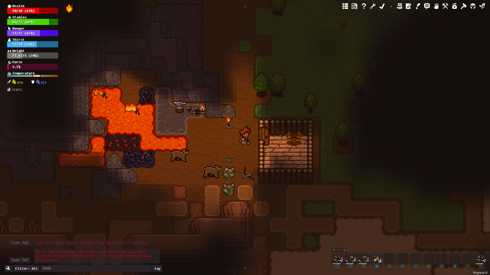 Wayward screenshot