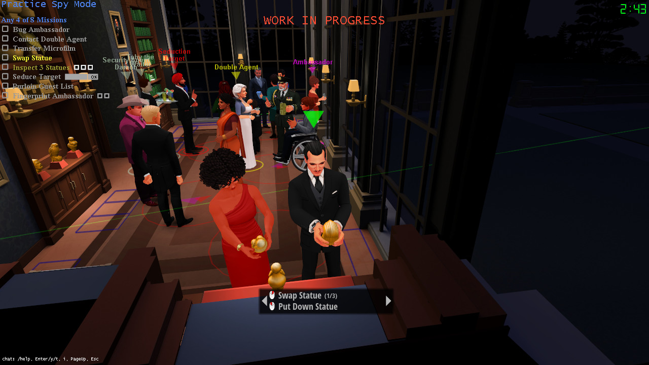 SpyParty screenshot