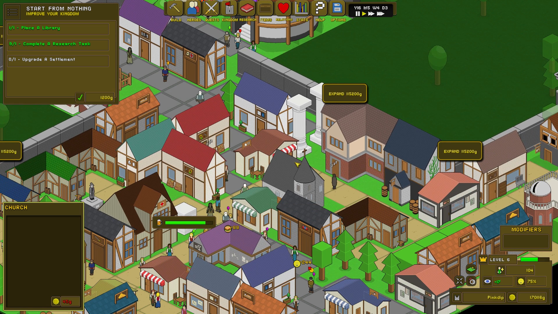 RPG Tycoon screenshot