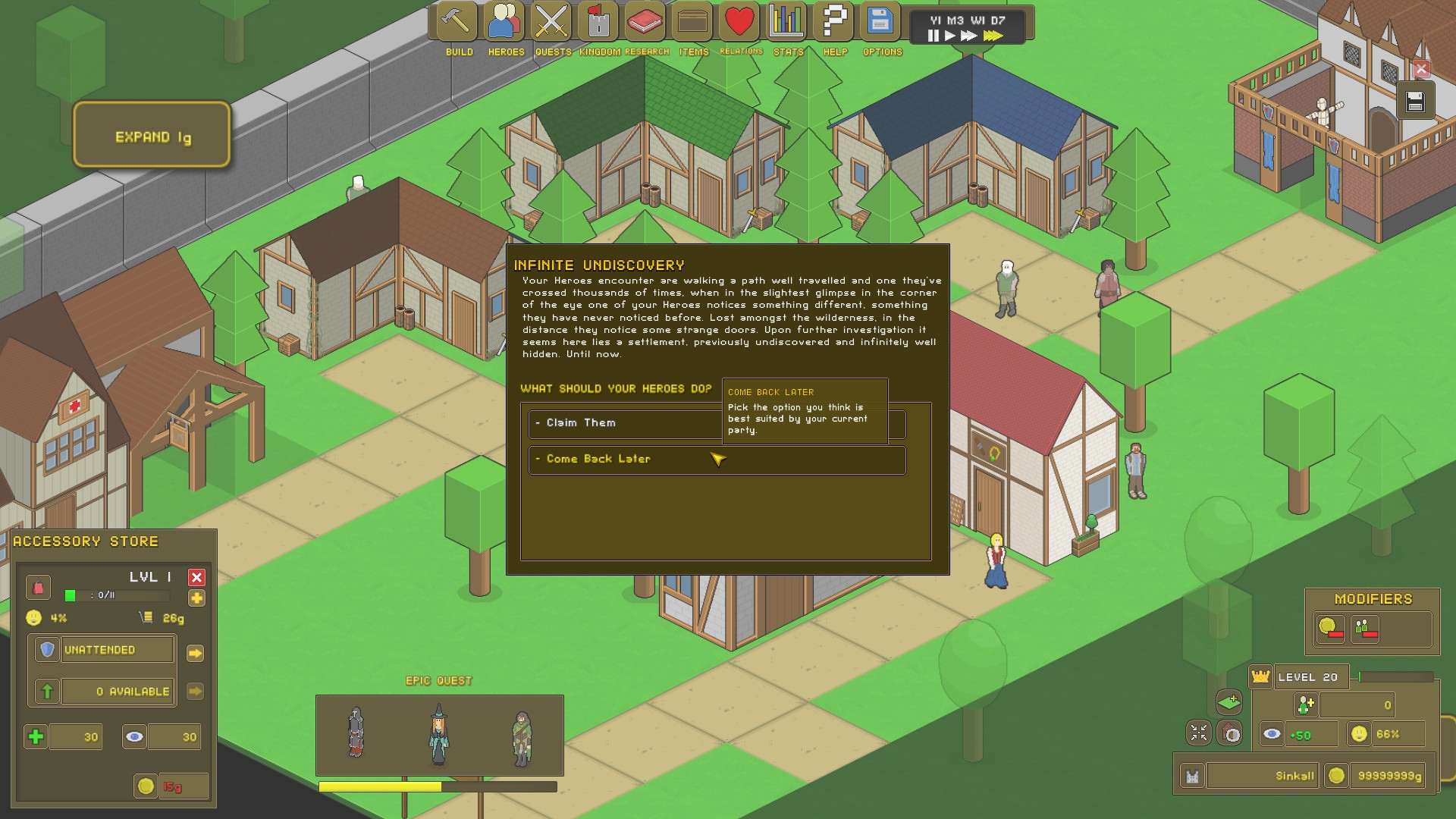 RPG Tycoon screenshot