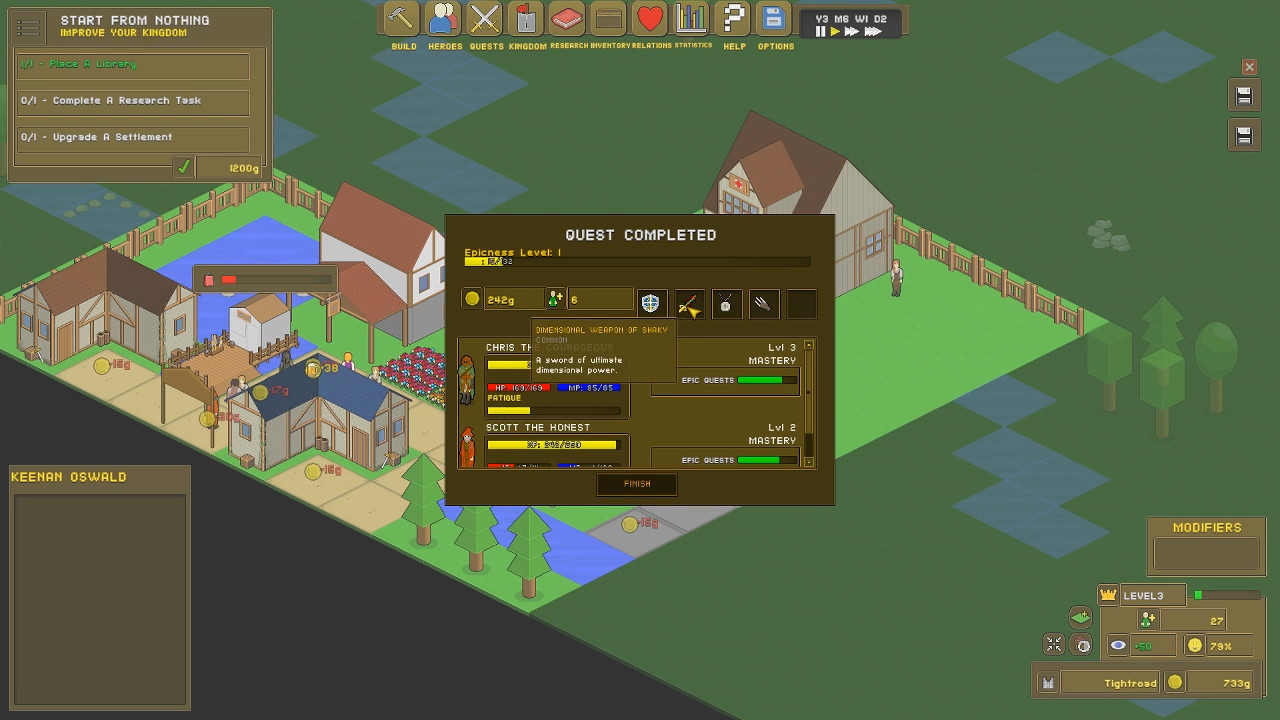 RPG Tycoon screenshot