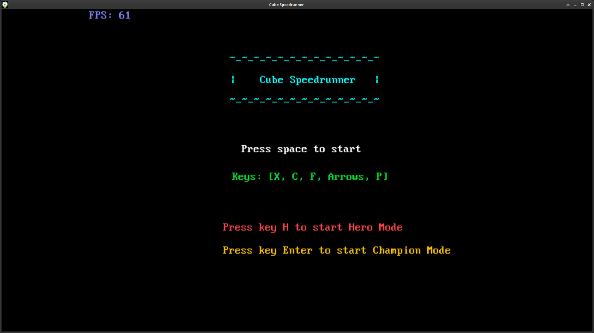 Cube Speedrunner screenshot