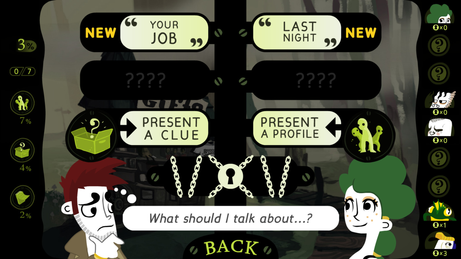 Detective Grimoire screenshot