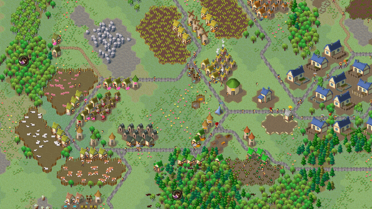 MicroTown screenshot