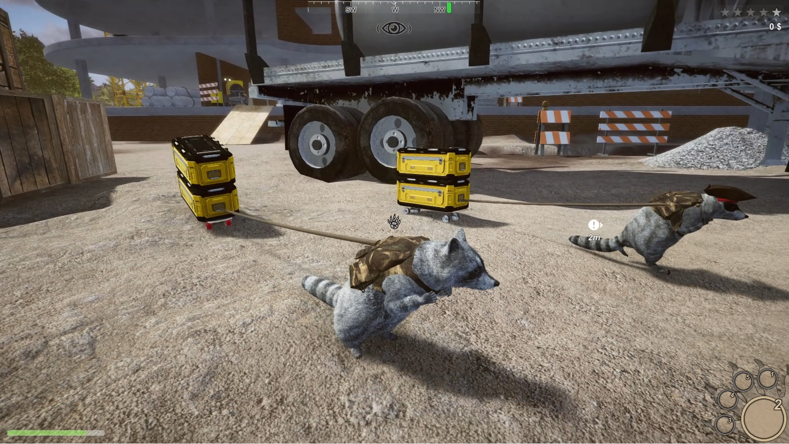 Wanted Raccoon screenshot