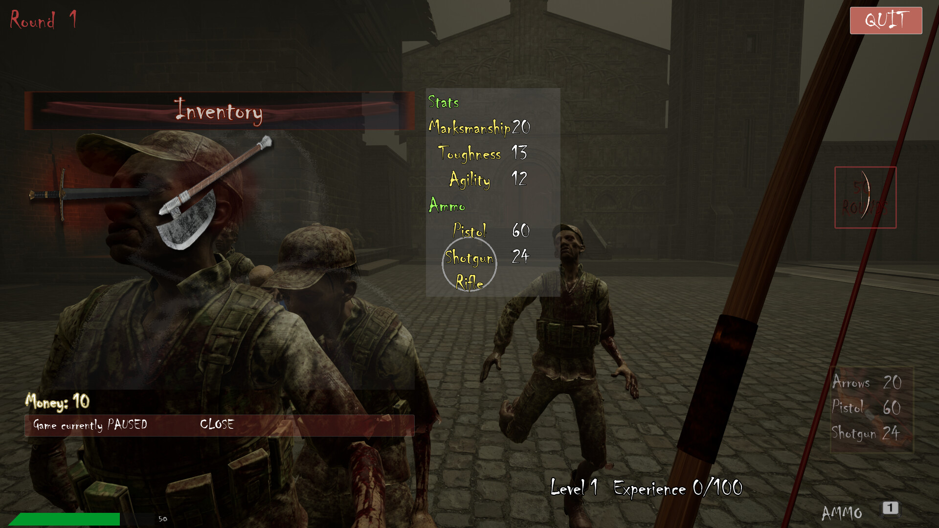 50 Rounds screenshot