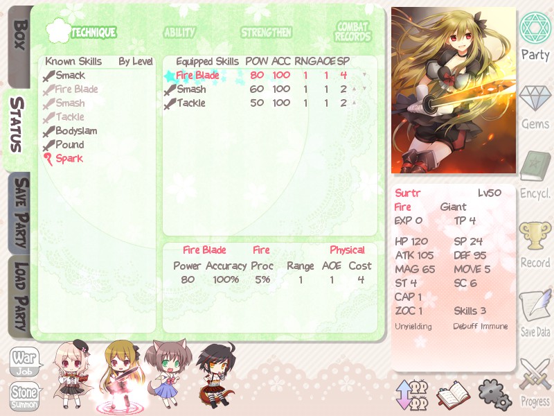 Moekuri: Adorable + Tactical SRPG screenshot